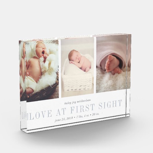 Liefde bij eerste nacht | BABY Fotoblokken (Links)