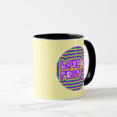 Liefde bij eerste slok mok (Voorkant rechts)