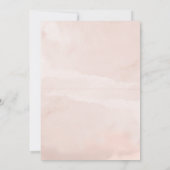 Liefde bij Eerste Spritz Modern repetitie diner Kaart (Achterkant)