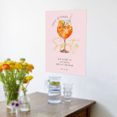 Liefde bij eerste Spritz Vrijgezellenfeest Gold Folie Afdrukken (Laag (Keuken))