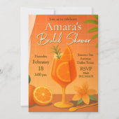 Liefde bij eerste Spritz Vrijgezellenfeest Kaart (Voorkant)