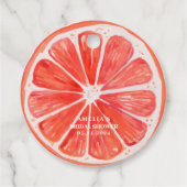 Liefde bij eerste spritz zomer Vrijgezellenfeest Bedankjes Labels (Achterkant)