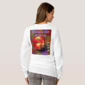 Liefde bij First Bite Hoodie T-shirt (Achterkant volledig)