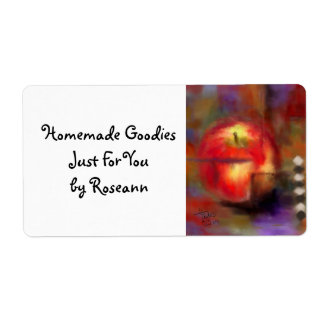 Liefde bij First Bite Large Kitchen Label