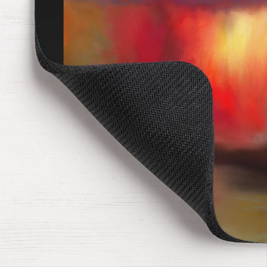 Liefde bij First Bite Mousepad Muismat (Hoek)