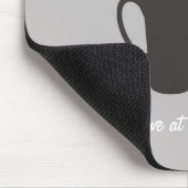  "Liefde bij First Latte" Muismat (Hoek)