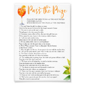 Liefde bij First Pass the Prize Vrijgezellenfeest  Foto Afdruk (Voorkant)