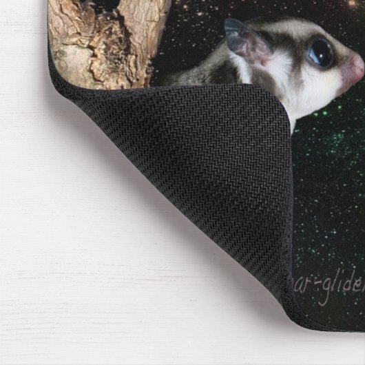 Liefde bij First Sight - de kleinste suikerzweefse Muismat (Hoek)