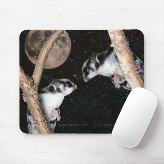 Liefde bij First Sight - de kleinste suikerzweefse Muismat (Met muis)