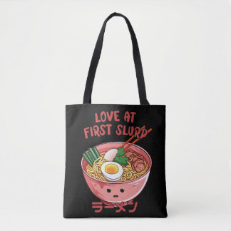 Liefde bij First Slurp Tote Bag