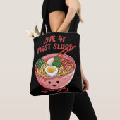 Liefde bij First Slurp Tote Bag (Dichtbij)