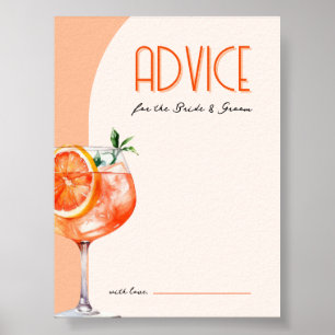 Liefde bij First Spritz Advies voor de bruid en br Poster
