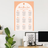 Liefde bij First Spritz Aperol Vind je stoelenkaar Poster (Thuiskantoor)