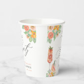 Liefde bij First Spritz Bright Cocktail Vrijgezell Papieren Bekers (Links)