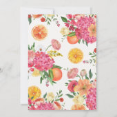 Liefde bij First Spritz Citrus Floral Vrijgezellen Kaart (Achterkant)