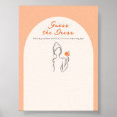 Liefde bij First Spritz Guess de jurk van de bruid Poster (Voorkant)