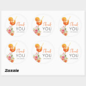 Liefde bij First Spritz Vrijgezellenfeest in het v Ronde Sticker (Vel)