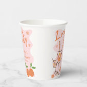 Liefde bij First Spritz Vrijgezellenfeest Paper Cu Papieren Bekers (Links)