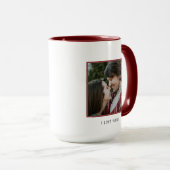 Liefde bij First Swipe Cupid Photo Valentijn Mok (Voorkant rechts)