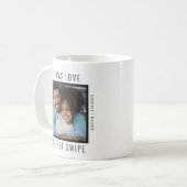 Liefde bij First Swipe Online Couple Valentijn Mok (Voorkant links)