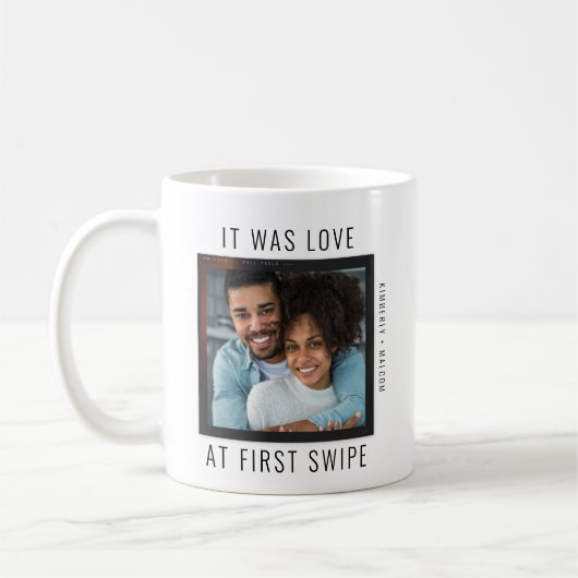 Liefde bij First Swipe Online Couple Valentijn Mok (Links)