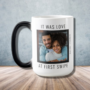 Liefde bij First Swipe Online Couple Valentijn Mok