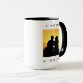 Liefde bij First Swipe Online Couple Valentijn Mok (Voorkant rechts)