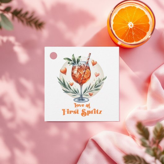 Liefde bij het eerste Vrijgezellenfeest van Spritz Bedankjes Labels