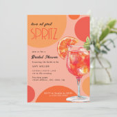 Liefde bij het eerste Vrijgezellenfeest van Spritz Kaart (Staand voorkant)