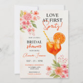 Liefde bij het eerste Vrijgezellenfeest van Spritz Kaart (Voorkant)