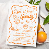 Liefde bij het eerste Vrijgezellenfeest van Spritz Kaart