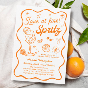 Liefde bij het eerste Vrijgezellenfeest van Spritz Kaart