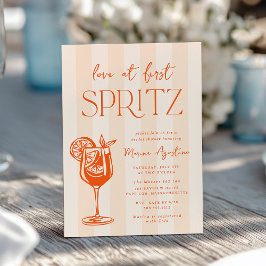 Liefde bij het eerste Vrijgezellenfeest van Spritz Kaart