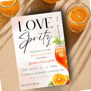 Liefde bij het eerste Vrijgezellenfeest van Spritz Kaart