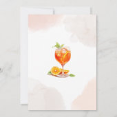 Liefde bij het eerste Vrijgezellenfeest van Spritz Kaart (Achterkant)