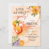 Liefde bij het eerste Vrijgezellenfeest van Spritz Kaart (Voorkant)