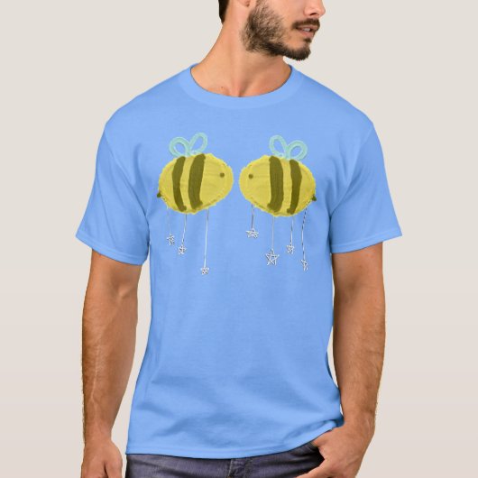 Liefde bijen grappig t-shirt (Voorkant)