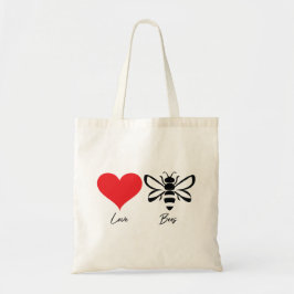 Liefde bijen tote bag