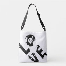Liefde Biljart Canvas tas