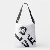Liefde Biljart Canvas tas (Voorkant)