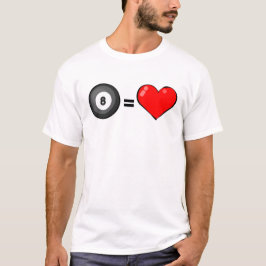 Liefde Biljart T-shirt