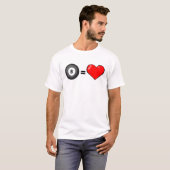 Liefde Biljart  T-shirt (Voorkant volledig)