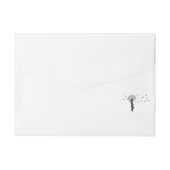 Liefde binnen adreslabel wikkel (Achterkant)