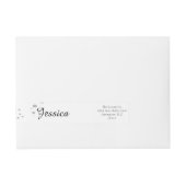 Liefde binnen adreslabel wikkel (Voorkant)