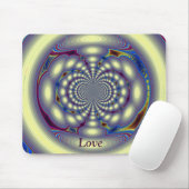 Liefde binnen_ Mousepad Muismat (Met muis)