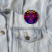 Liefde binnen_ ronde button 5,7 cm (In situ)