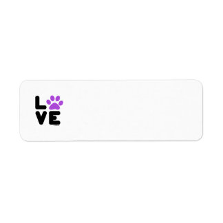 LIEFDE - BK/PPL ETIKET
