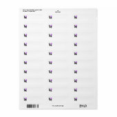 LIEFDE - BK/PPL ETIKET (Full Sheet)