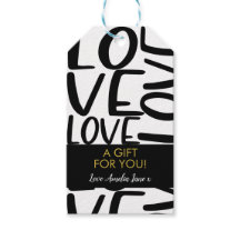 Liefde Black White Minimalist