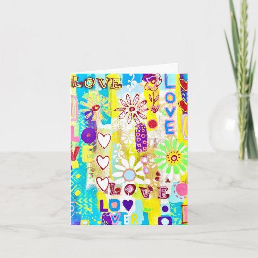 Liefde Blank Note Kaart (Voorkant)